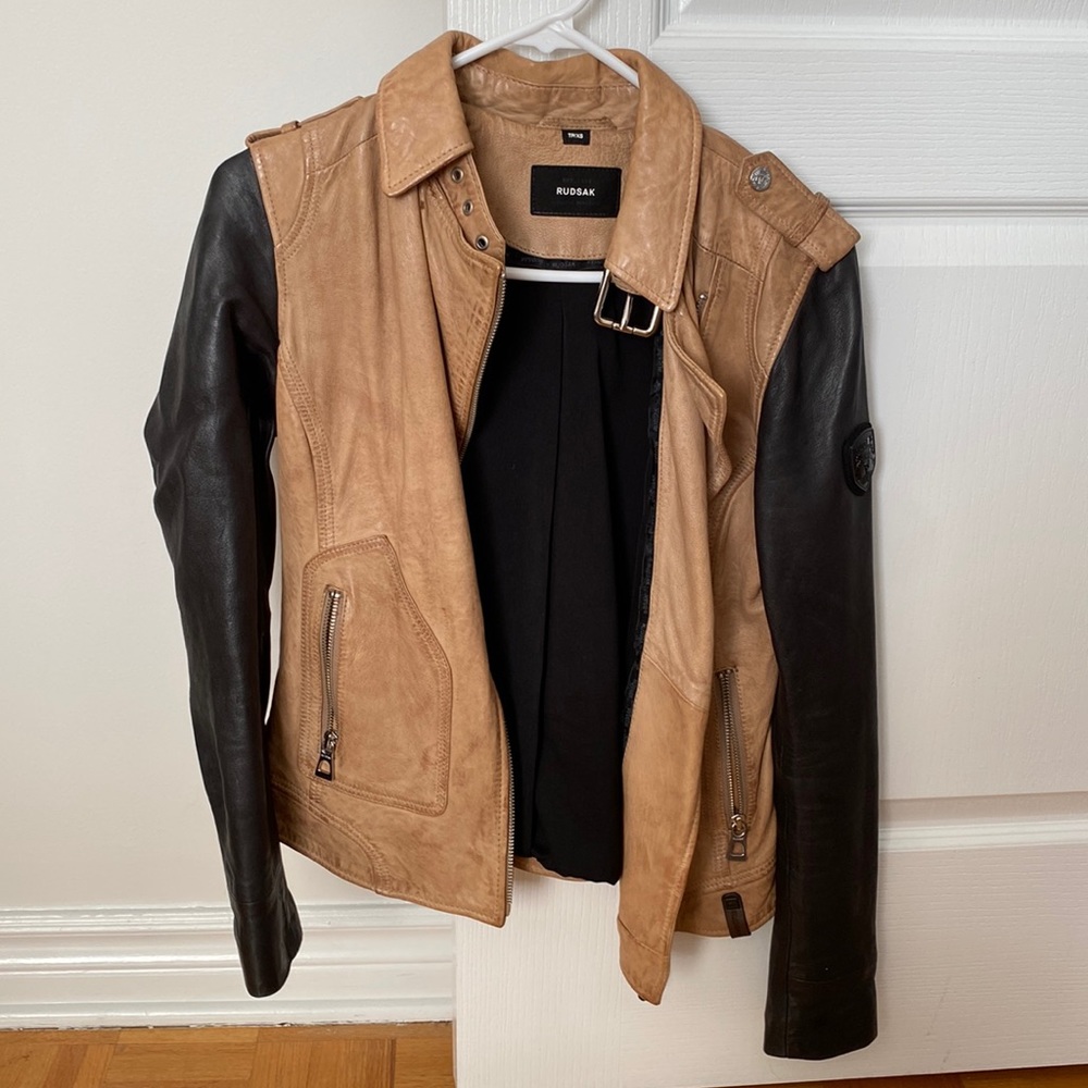 Rudsak leather jacket